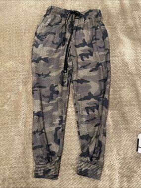 Koral Olive & Black Camo Track Joggers